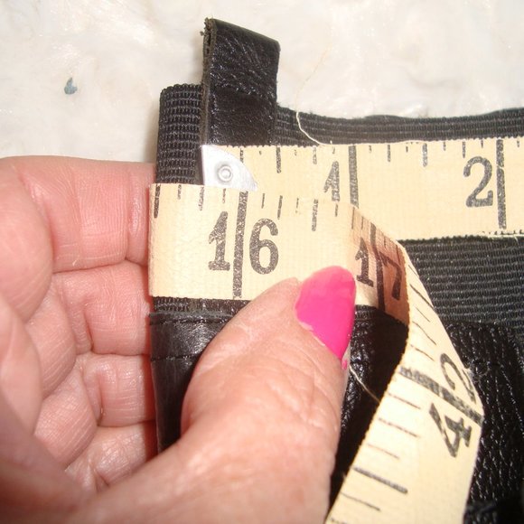 Naturalizer Jessie Tall Leather Buckle Riding Boots Womens Black. Size 8M - Picture 9 of 11